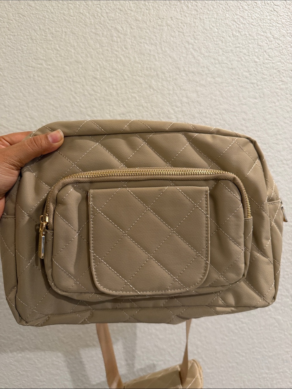 Lion & Light The Jetsetter Mini Diaper Bag - Beige